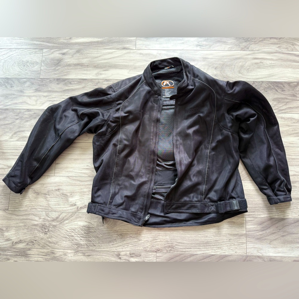 Fieldsheer Motorcycle Black Jacket